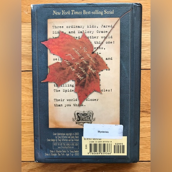 The Spiderwick Chronicles Field Guide 1 kids book about fairies faeries GUC - Picture 2 of 3